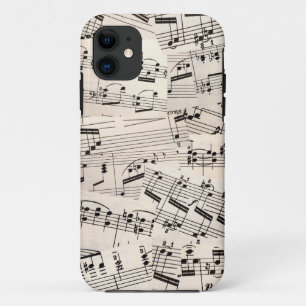 Blad Muziek Collage Case-Mate iPhone Case