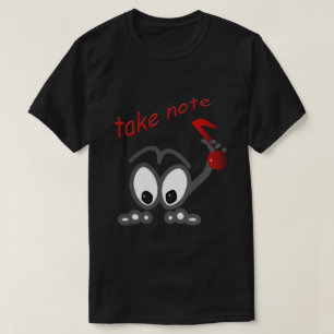 Blad Muziek Notitie Leermuzikant componentshirt T-shirt