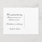 Blad Muziek opslaan Datum Briefkaart (Achterkant)