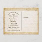 Blad Muziek Roze roze roze sla het Briefkaart Datu (Achterkant)