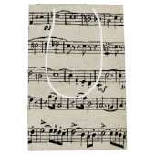 Blad muziekontwerp medium cadeauzakje (Voorkant)