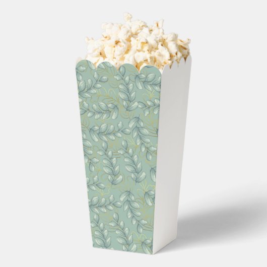 Blad & Natuur Patroon Favoriete Boxen Bedankdoosjes (Popped)