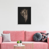 Blad Nr 8 Kleurversie Canvas Afdruk (Insitu (Woonkamer))