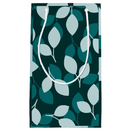 Blad ontwerp Kleine Gift Bag Klein Cadeauzakje (Voorkant)