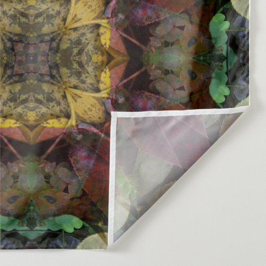 Blad Origami Wandkleed (Detail)