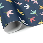 Blad Patroon Cadeaupapier (Rol Hoek)