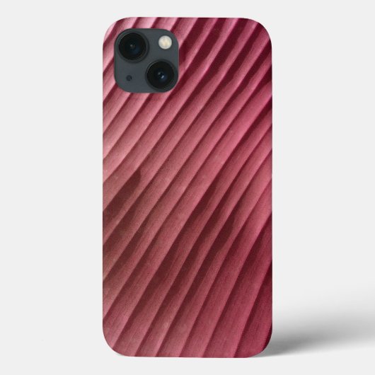 Blad Rood Diagonaal Case-Mate iPhone Case (Achterkant)