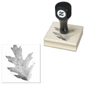 Blad stempel van rubber (Gestempeld)