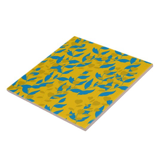 blad tegeltje (Zijkant)