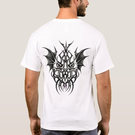 Blad Tribale Spike Armor T-shirt (Achterkant)