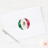 Blad van 20 Mexicaanse moderne voetballen stickers (Envelop)
