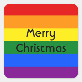 Blad van 20 regenboog stickers