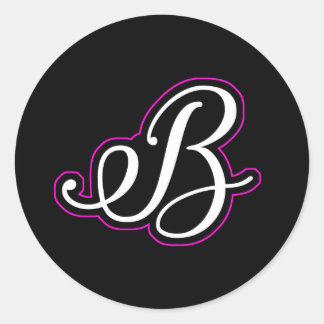 Blad van 20 Ronde Logo Sticker