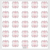 Blad van 25 2-inch X2-inch speciaal label met snow (Vel)