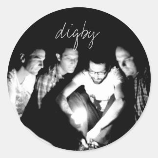 Blad van 6 - 3 inch Stickers