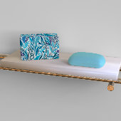 Blad van blauw-houtzout