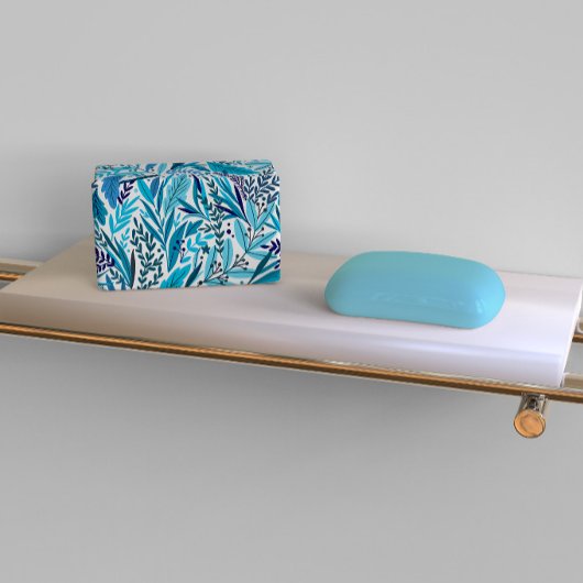 Blad van blauw-houtzout