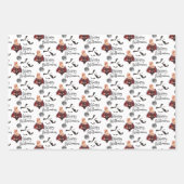 Blad van hakhout van 3-inch bundelpapier inpakpapier vel (Voorkant 2)