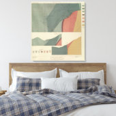 Blad van Lenado Mining Canvas Afdruk (Insitu (Slaapkamer))