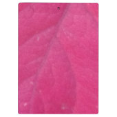 blad van Paarse Herfst Klembord (Achterkant)