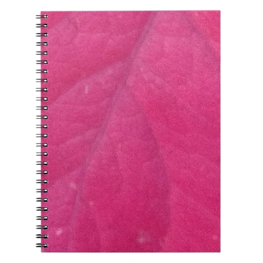 blad van Paarse Herfst Notitieboek (Voorkant)