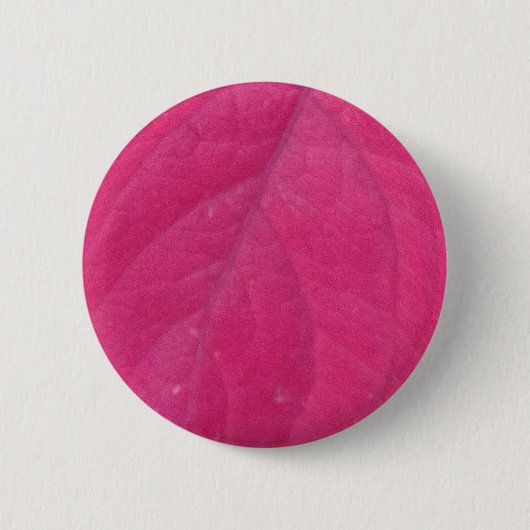 blad van Paarse Herfst Ronde Button 5,7 Cm (Voorkant)