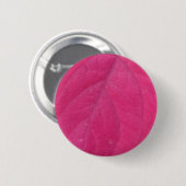 blad van Paarse Herfst Ronde Button 5,7 Cm (Voorkant /achterkant)