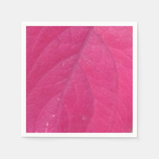 blad van Paarse Herfst Servet (Voorkant)