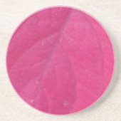 blad van Paarse Herfst Zandsteen Onderzetter (Voorkant)