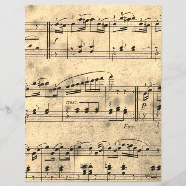 Blad van  papier voor parkopname (Voorkant)