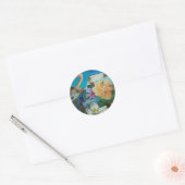 Blad van stickers - kleurrijke fotocollage (Envelop)
