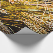 Blad van tarwe - Hartelijk dank Cadeaupapier (Hoek)