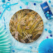 Blad van tarwe - Hartelijk dank Papieren Bordje (Feest)