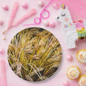 Blad van tarwe - Hartelijk dank Papieren Bordje (Feest)