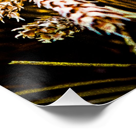 Blad van tarwe - Hartelijk dank Poster (Hoek)