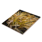 Blad van tarwe - Hartelijk dank Tegeltje (Zijkant)