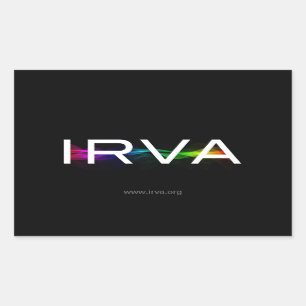 Blad van Vier Rechthoekige Sticker