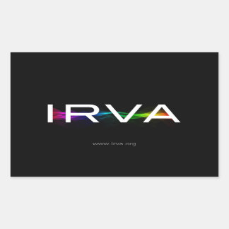 Blad van Vier Rechthoekige Sticker