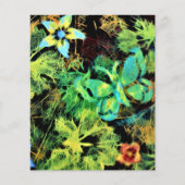 Blad van vlinder en bloemkool van rodiliuspapier (Voorkant)