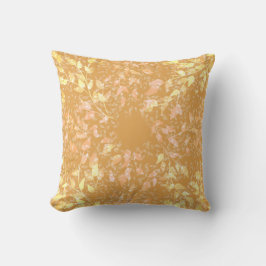 Blad van Vreugde Kussen (Goud)