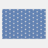 Blad van wintervlies, opgemaakt van 3 inpakpapier vel (Voorkant 2)