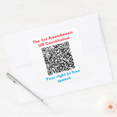 Blad van zes 3 inch Stickers (Envelop)