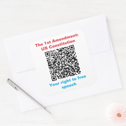 Blad van zes 3 inch Stickers (Envelop)