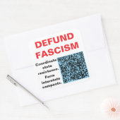 Blad van zes 3 inch, vierkante stickers. sticker (Envelop)