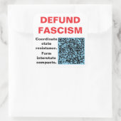 Blad van zes 3 inch, vierkante stickers. sticker (Tas)