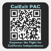 Blad van zes 3 inch, vierkante stickers. sticker (Voorkant)