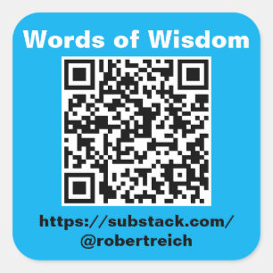 Blad van zes 3 inch, vierkante stickers. sticker