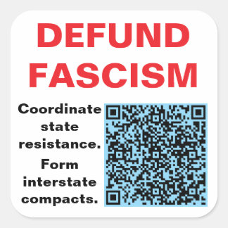 Blad van zes 3 inch, vierkante stickers. vierkante sticker