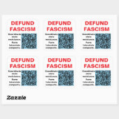 Blad van zes 3 inch, vierkante stickers. vierkante sticker (Vel)