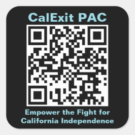 Blad van zes 3 inch, vierkante stickers. vierkante sticker